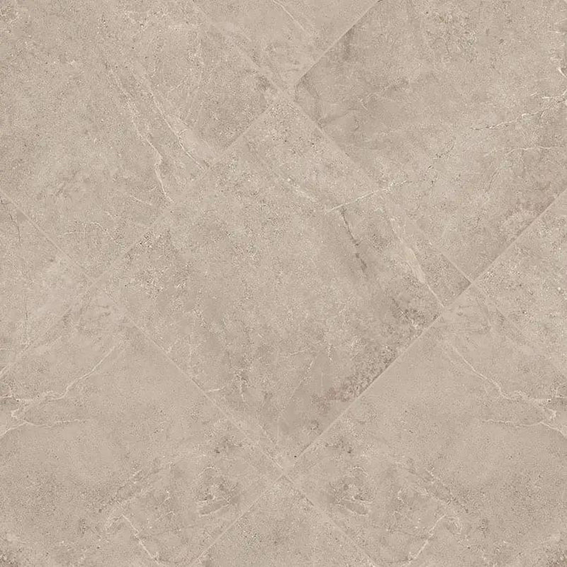 Soreno Taupe Matte Porcelain Mosaics 2x2 angled view
