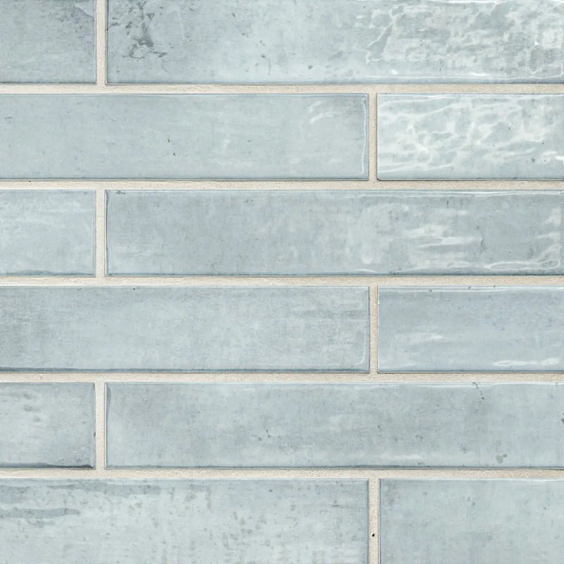 Stella Oceano 2x10 Glossy Ceramic Mosaics by MSI Surfaces