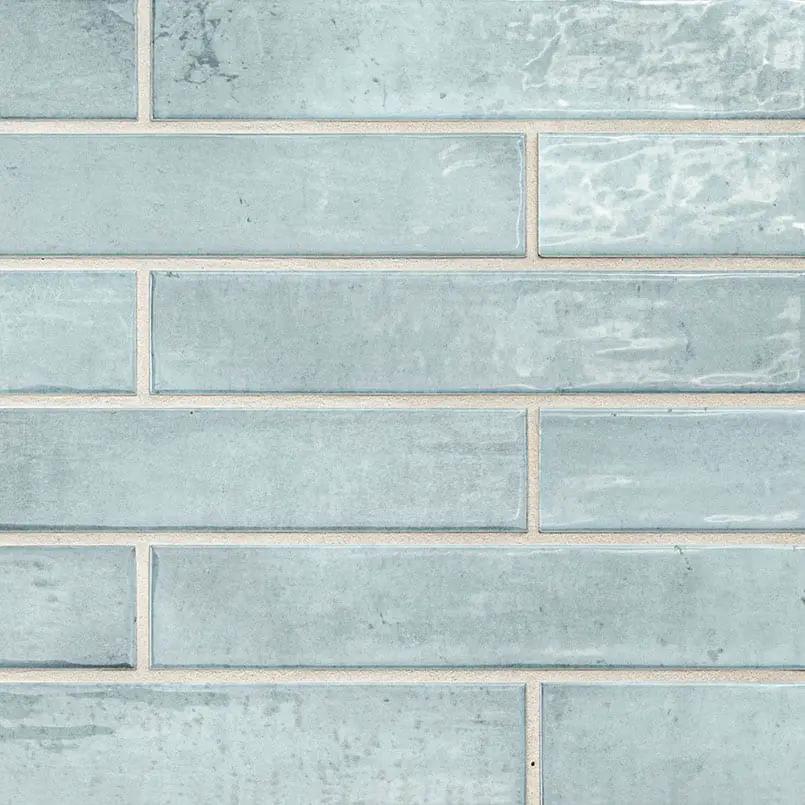 Stella Oceano 2x10 Glossy Ceramic Mosaics by MSI Surfaces