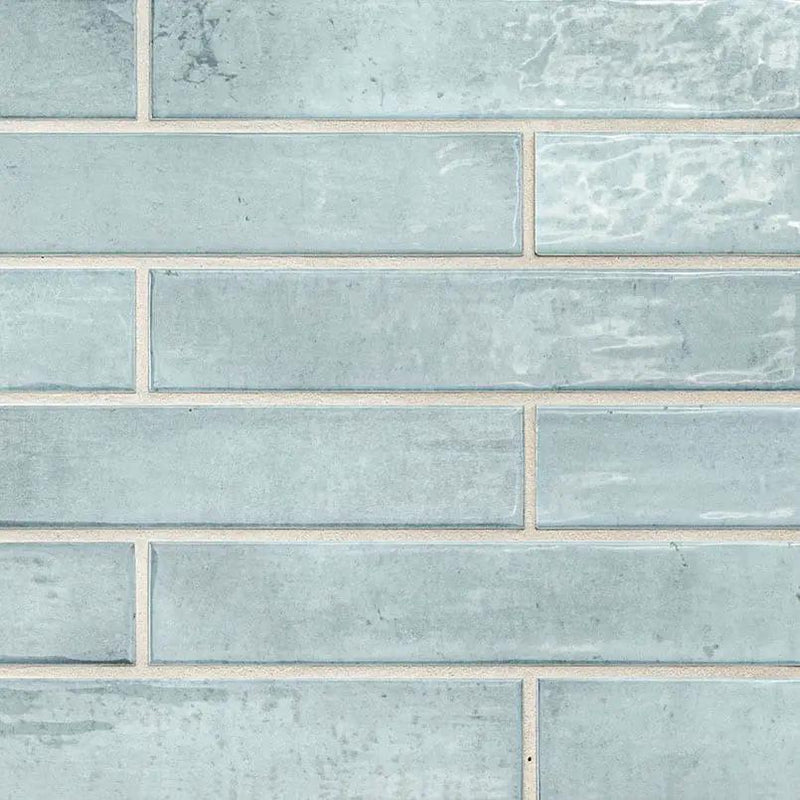 Stella Oceano 2x10 Glossy Ceramic Mosaics by MSI Surfaces