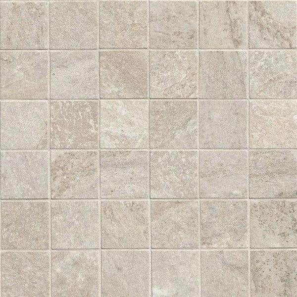 Traktion Stowe Desert Amber Matte Slate Look Porcelain Mosaics 2x2