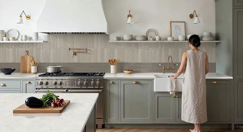 Dune 4x4 Glossy Ceramic Mosaics by MSI Surfaces