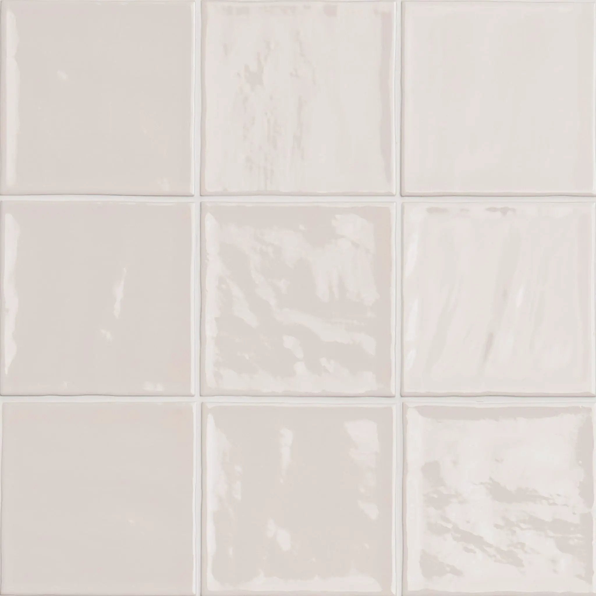 Ivory 4x4 Glossy Ceramic Mosaics 2 by MSI Surfaces