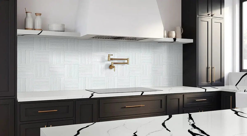 Pearl 4x4 Glossy Ceramic Mosaics by MSI Surfaces