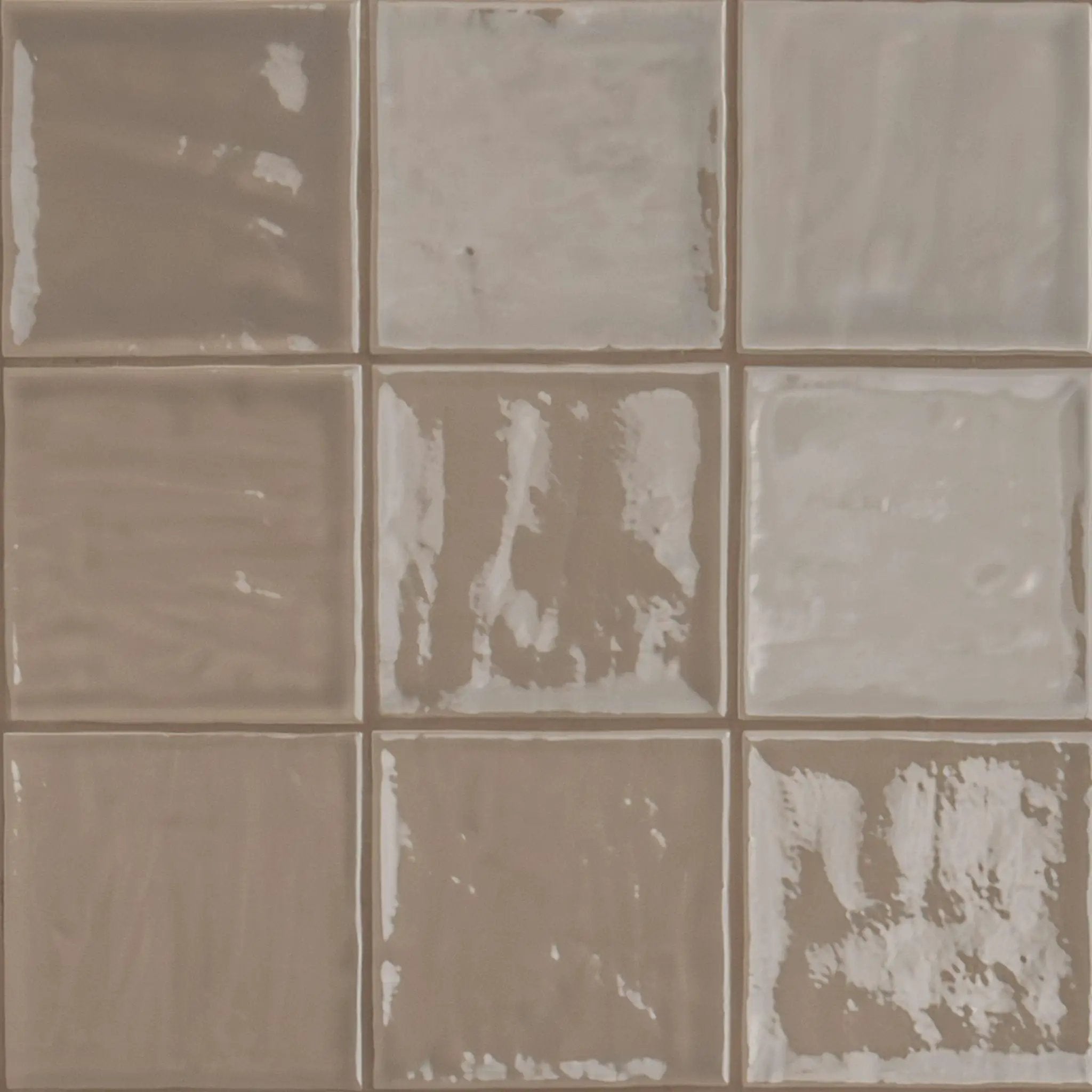 Umber 4x4 Glossy Ceramic Mosaics by MSI Surfaces