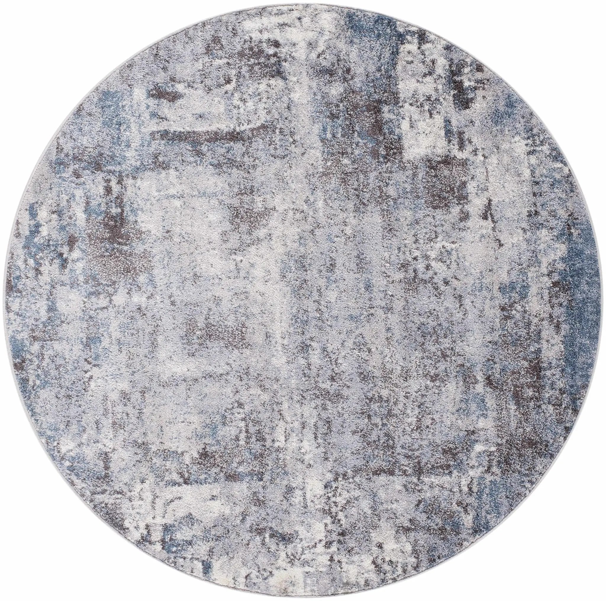 Netherfield Abstract Gray Rug by Boutique Rugs