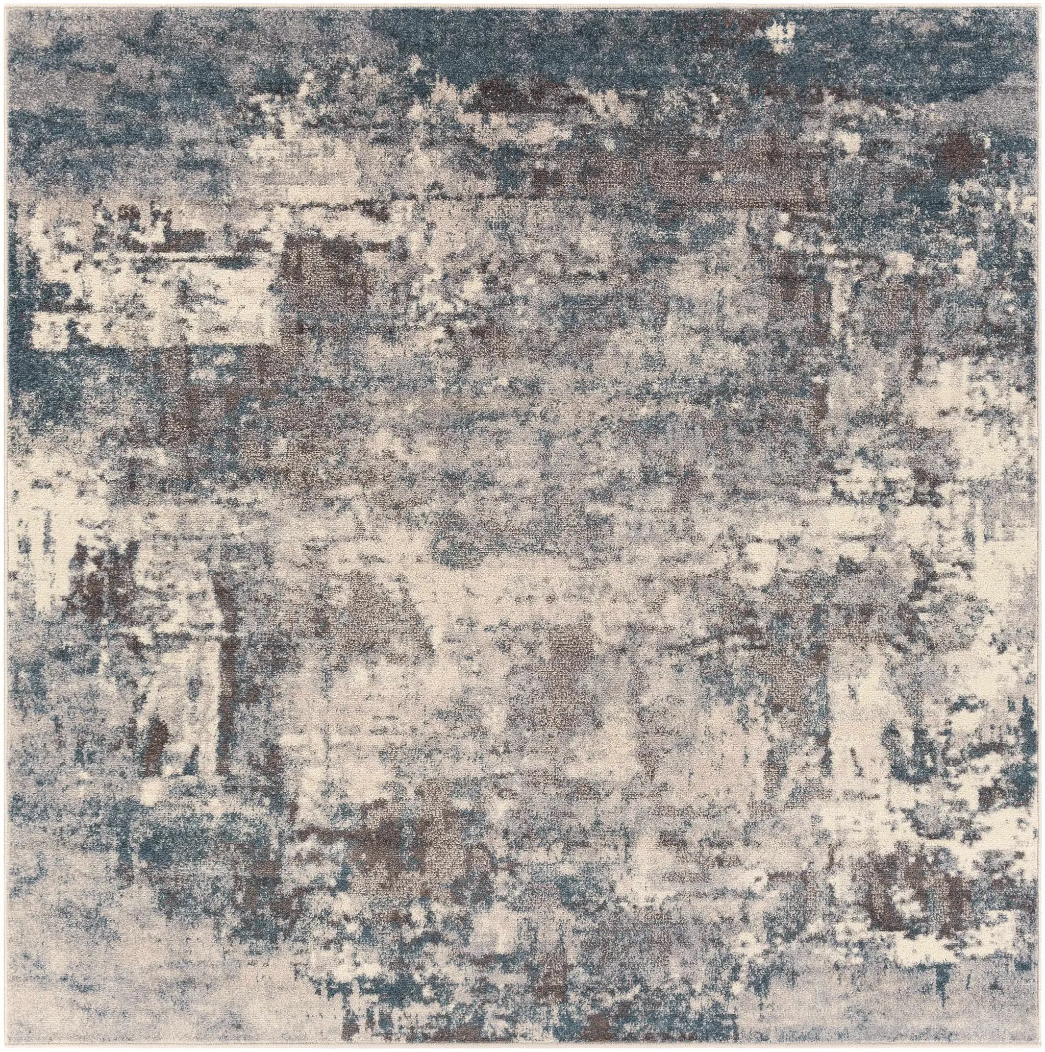 Netherfield Abstract Gray Rug by Boutique Rugs