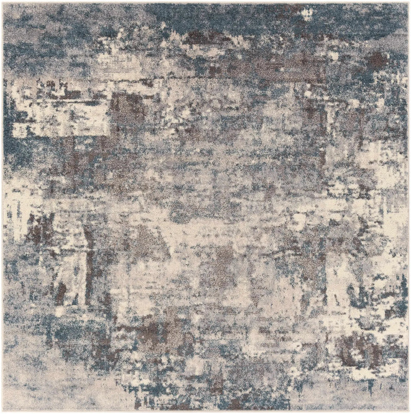 Netherfield Abstract Gray Rug by Boutique Rugs