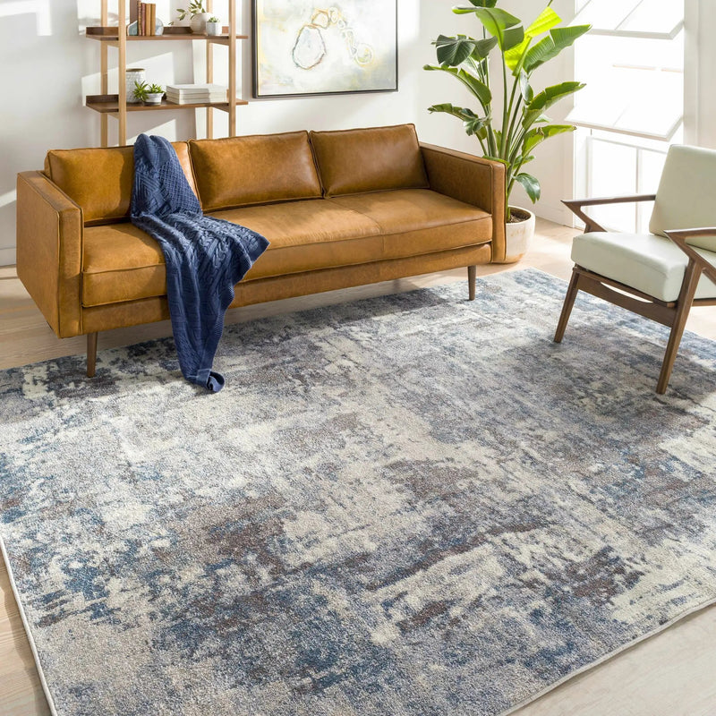Netherfield Abstract Gray Rug by Boutique Rugs