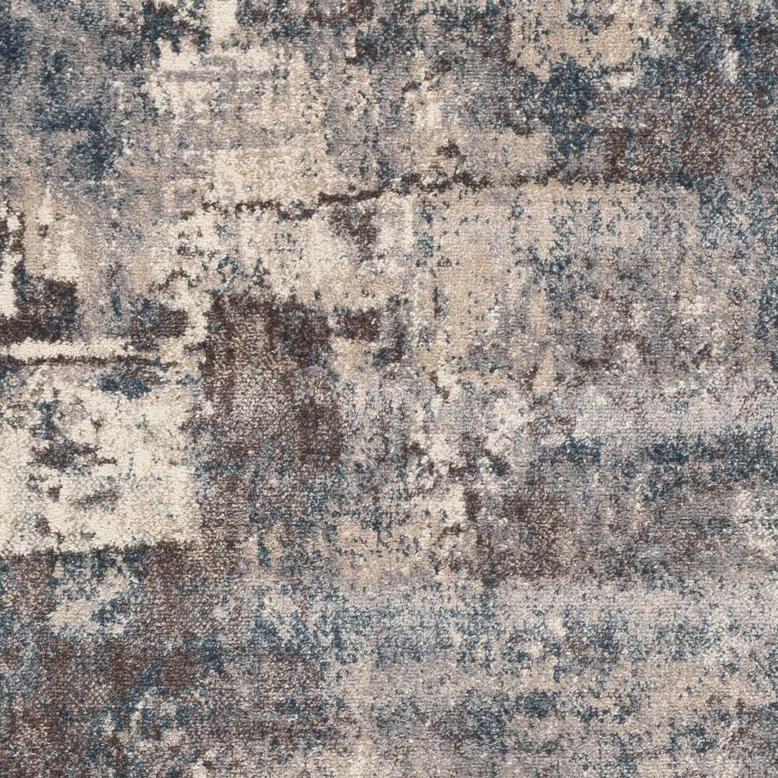 Netherfield Abstract Gray Rug by Boutique Rugs