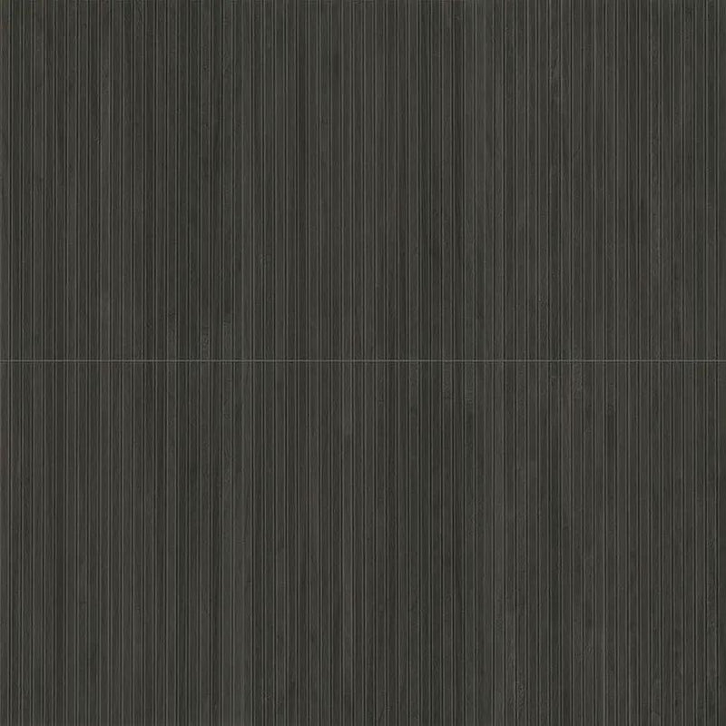 Urbanslat Carbon Matte Ceramic Mosaics 16x48 close up