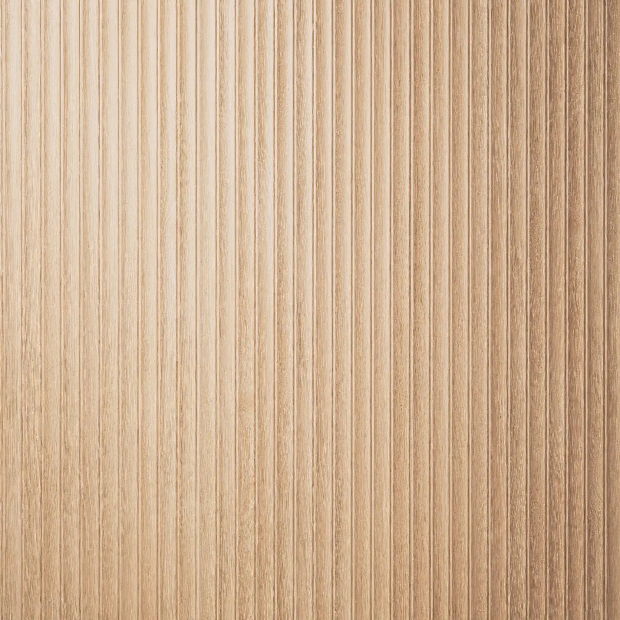 Urbanslat Flute Oak Matte Ceramic Mosaics 16x48 close up