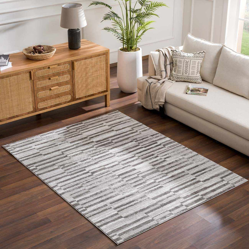 Arissa Broken-Striped Area Rug - Clearance by Boutique Rugs