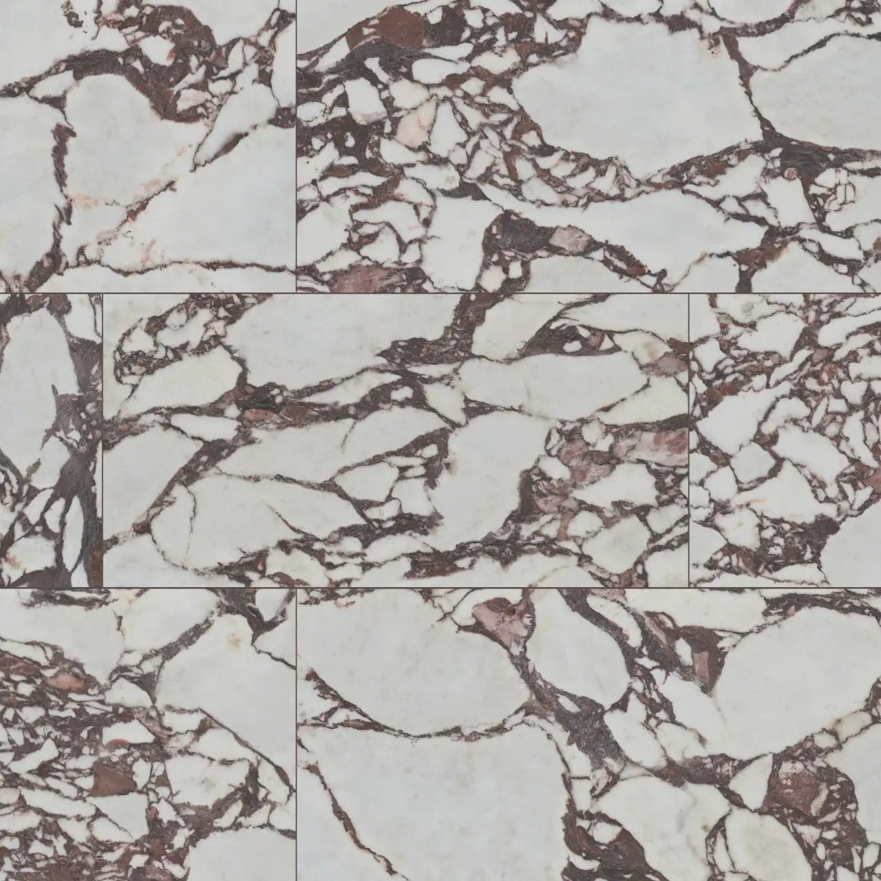 Exotika Violetta Polished Marble Look Porcelain Tiles 24x48 close up