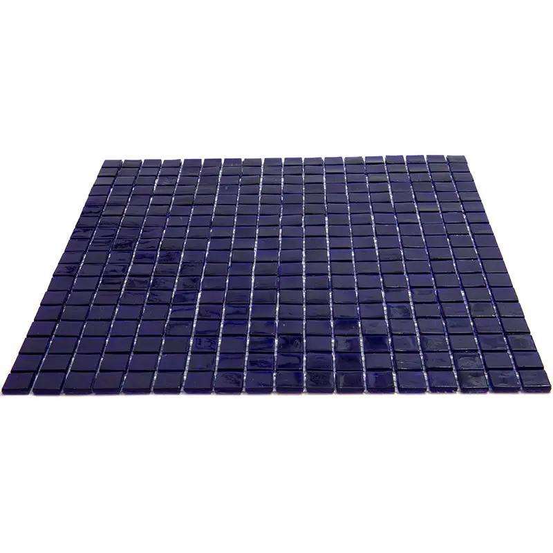 Indigo Blue 12x12 Uniform Square Glossy Glass Mosaic Tile (20 pack, 18.69 sq ft/case) by Apollo Tile
