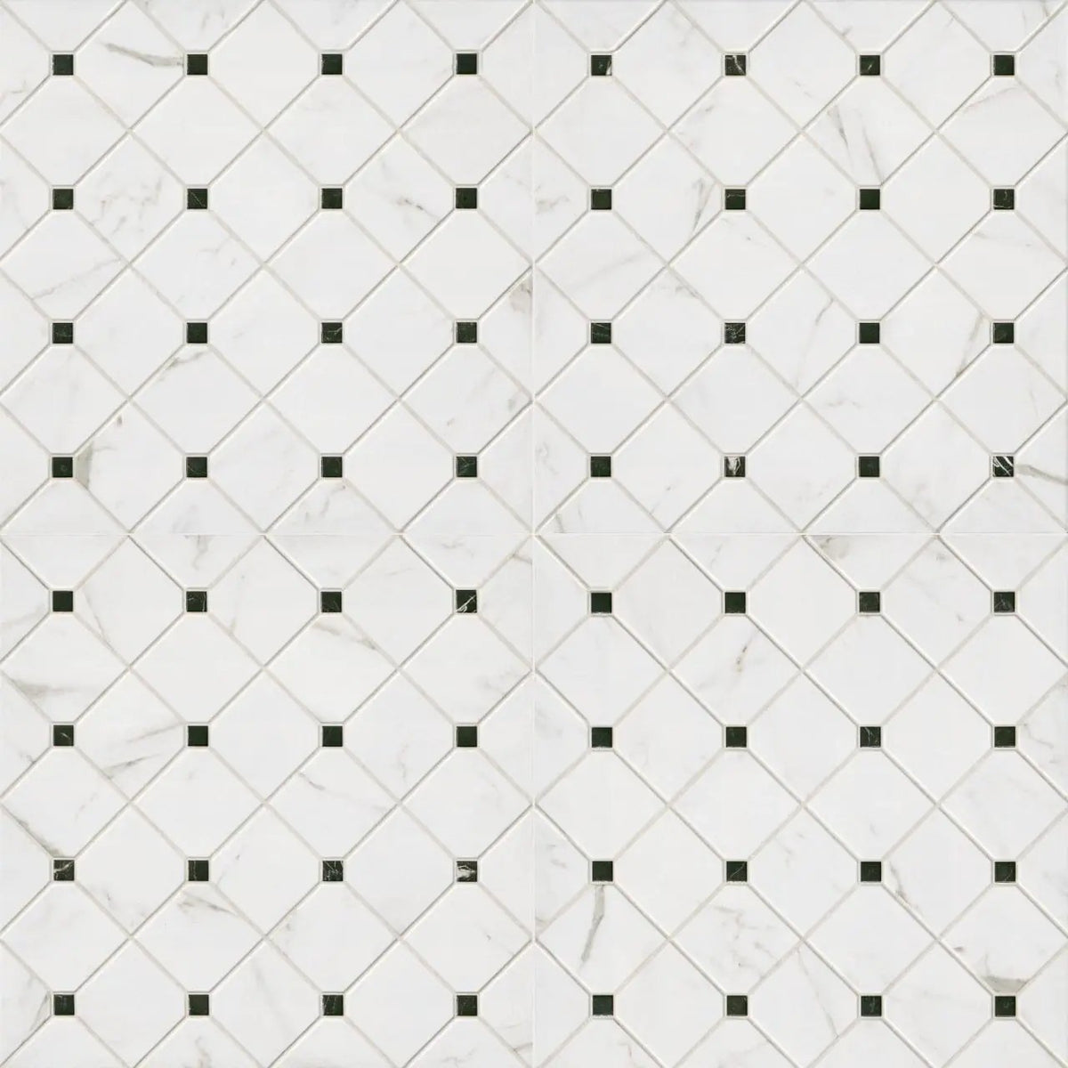 Casa Bianchi Matte Porcelain Tiles 17x17 by MSI Surfaces