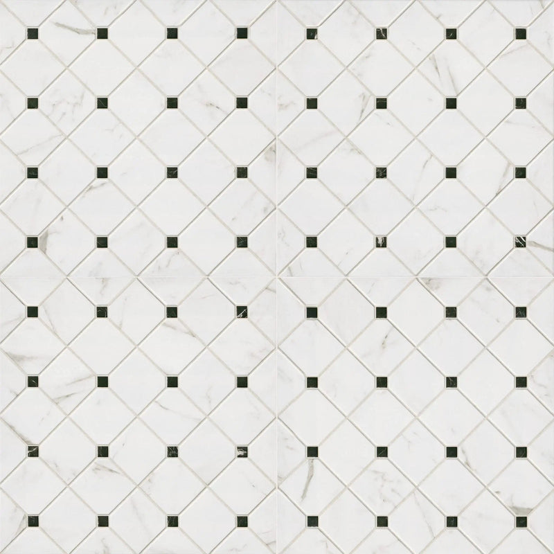 Casa Bianchi Matte Porcelain Tiles 17x17 by MSI Surfaces