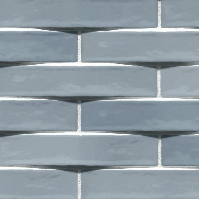 Acqua Glossy Ceramic Mosaics 2x10 by MSI Surfaces