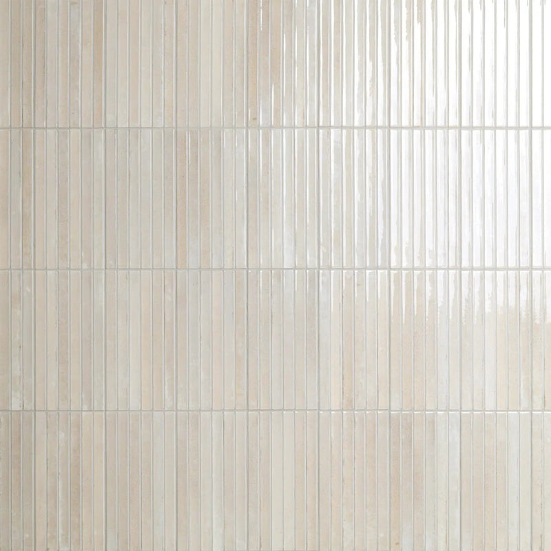 Latte Glossy Porcelain Mosaics 5x10 by MSI Surfaces