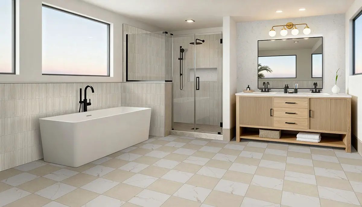 Latte Glossy Porcelain Mosaics 5x10 by MSI Surfaces