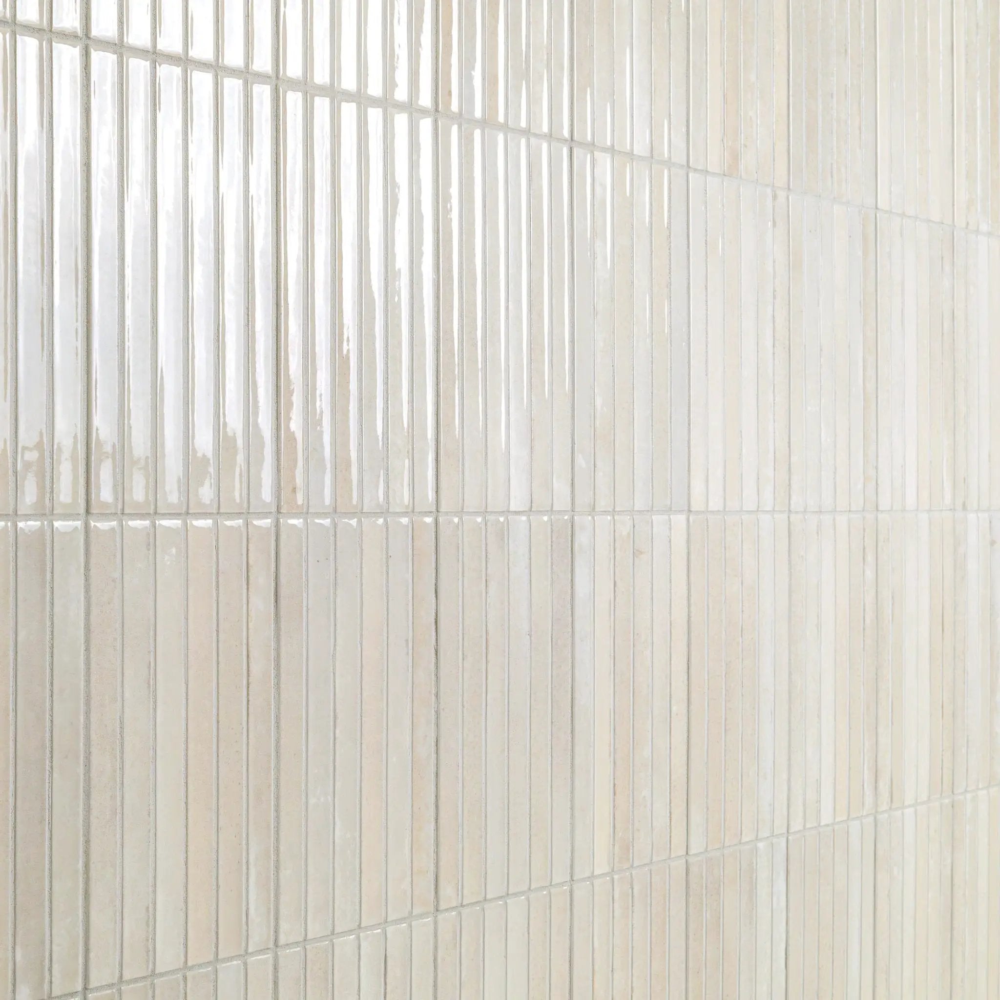 Latte Glossy Porcelain Mosaics 5x10 by MSI Surfaces