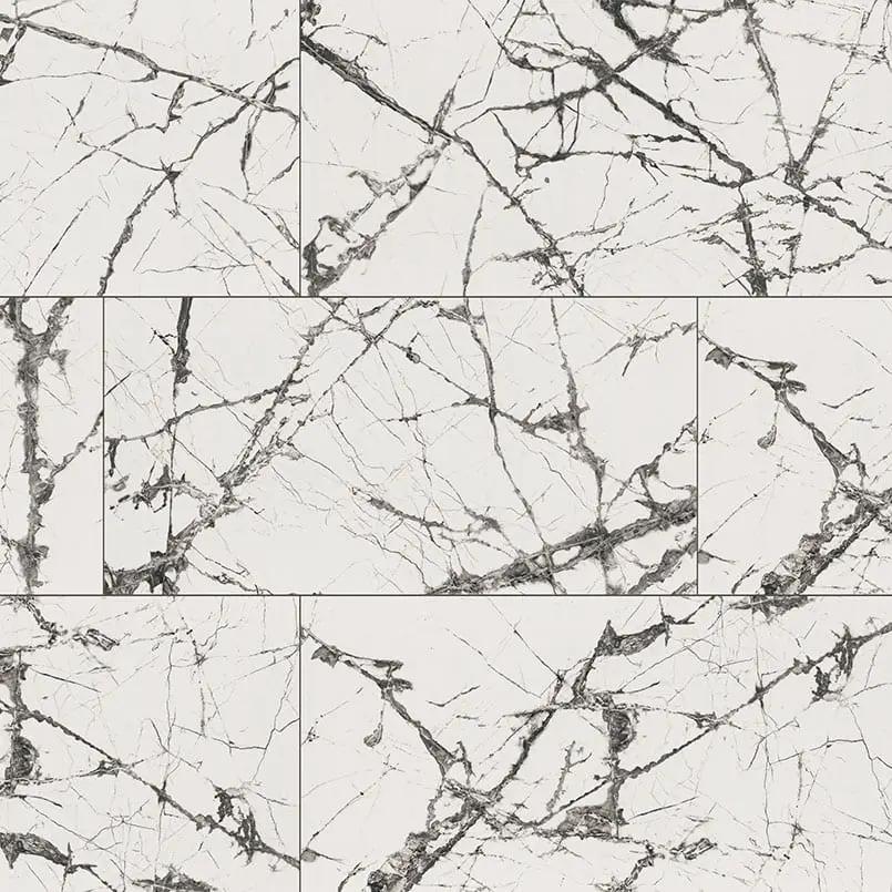 Exotika Lux Iceberg 24x48 Polished Marble Look Porcelain Tiles close up