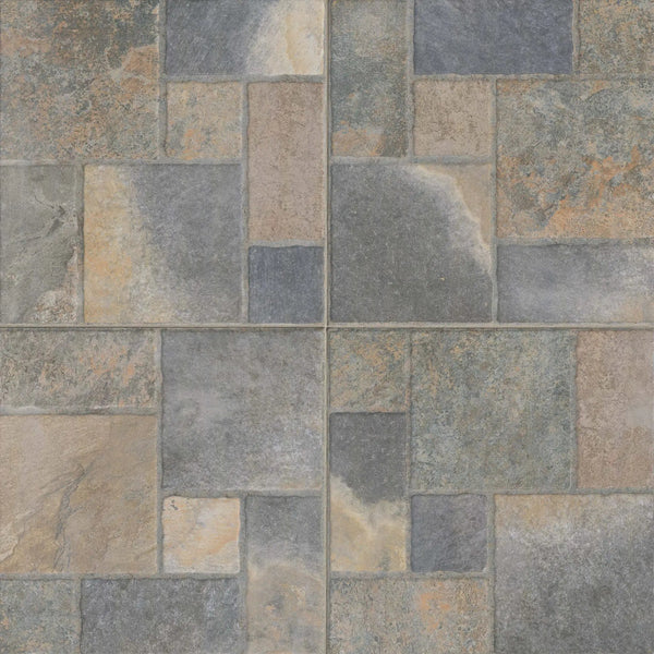Marlu Slate Mix Matte Look Porcelain Tiles 18x18