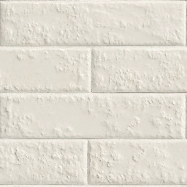 Mattonella Neve Matte Porcelain Mosaics 2.5x10