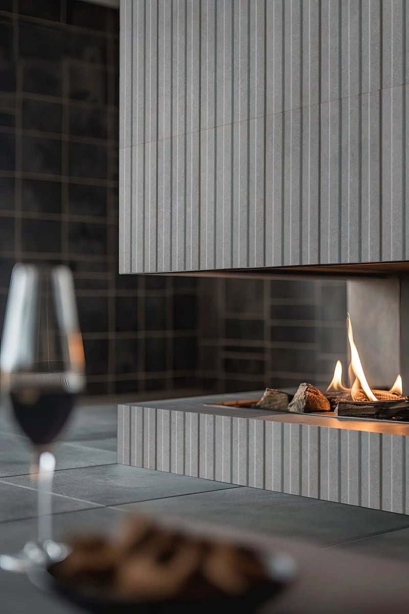 Ceniza Matte Porcelain Mosaics 6x16 by MSI Surfaces