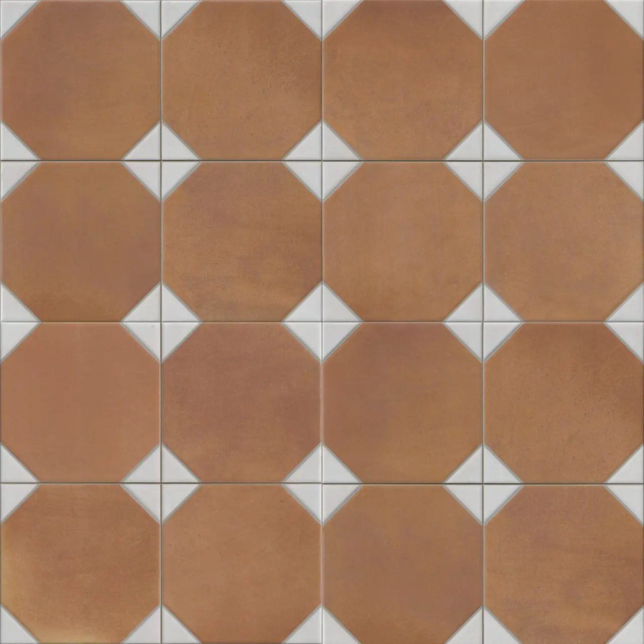 Via Bianchi Cotto Matte Porcelain Tiles 13x13 by MSI Surfaces
