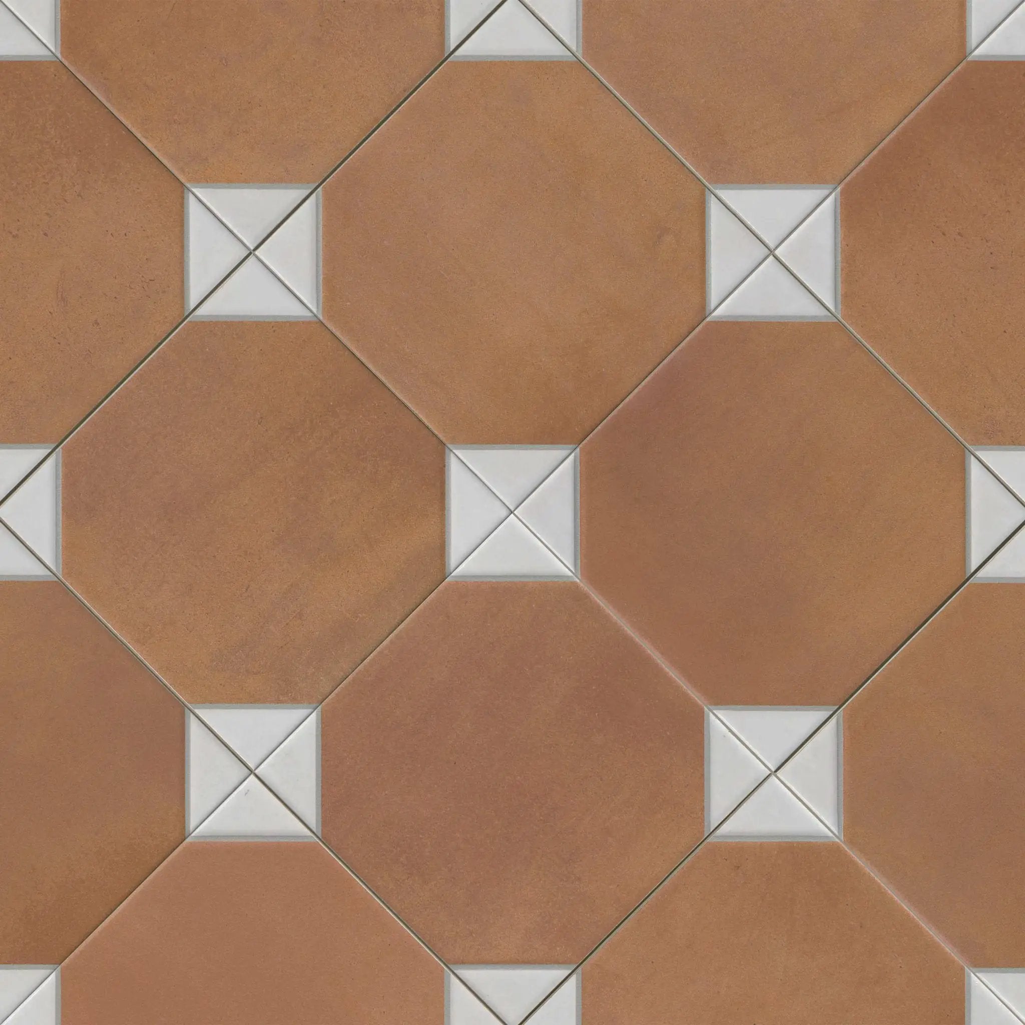 Via Bianchi Cotto Matte Porcelain Tiles 13x13 by MSI Surfaces