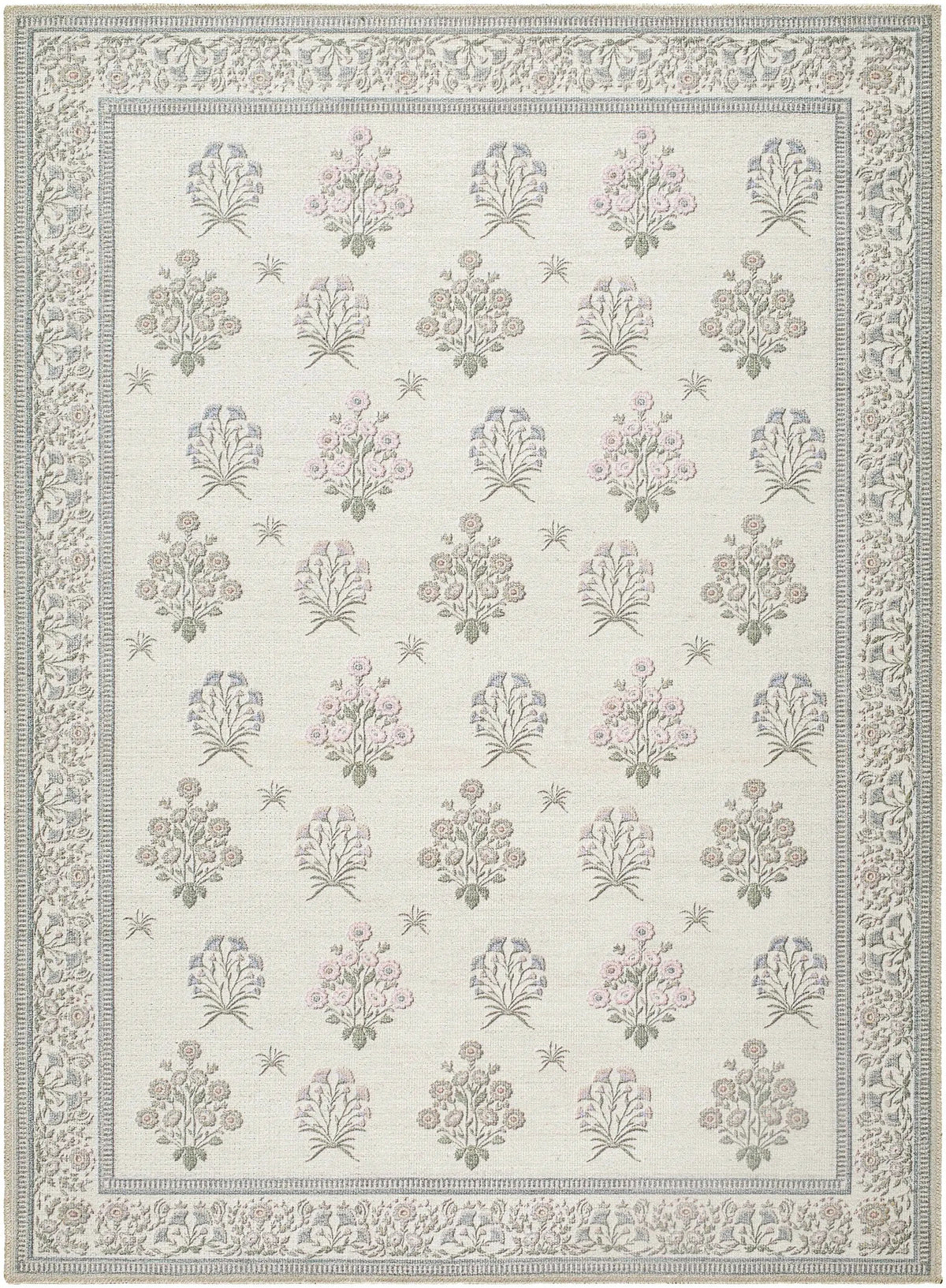 Aquene Ivory Washable Area Rug, photo 13 of 19