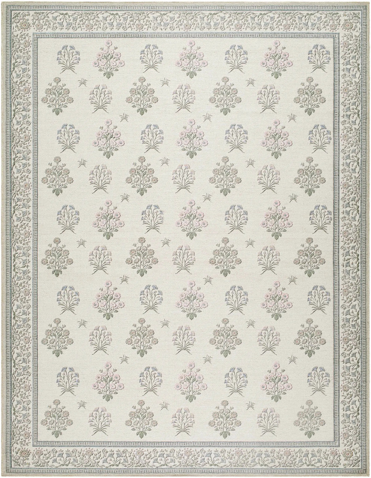 Aquene Ivory Washable Area Rug, photo 11 of 19