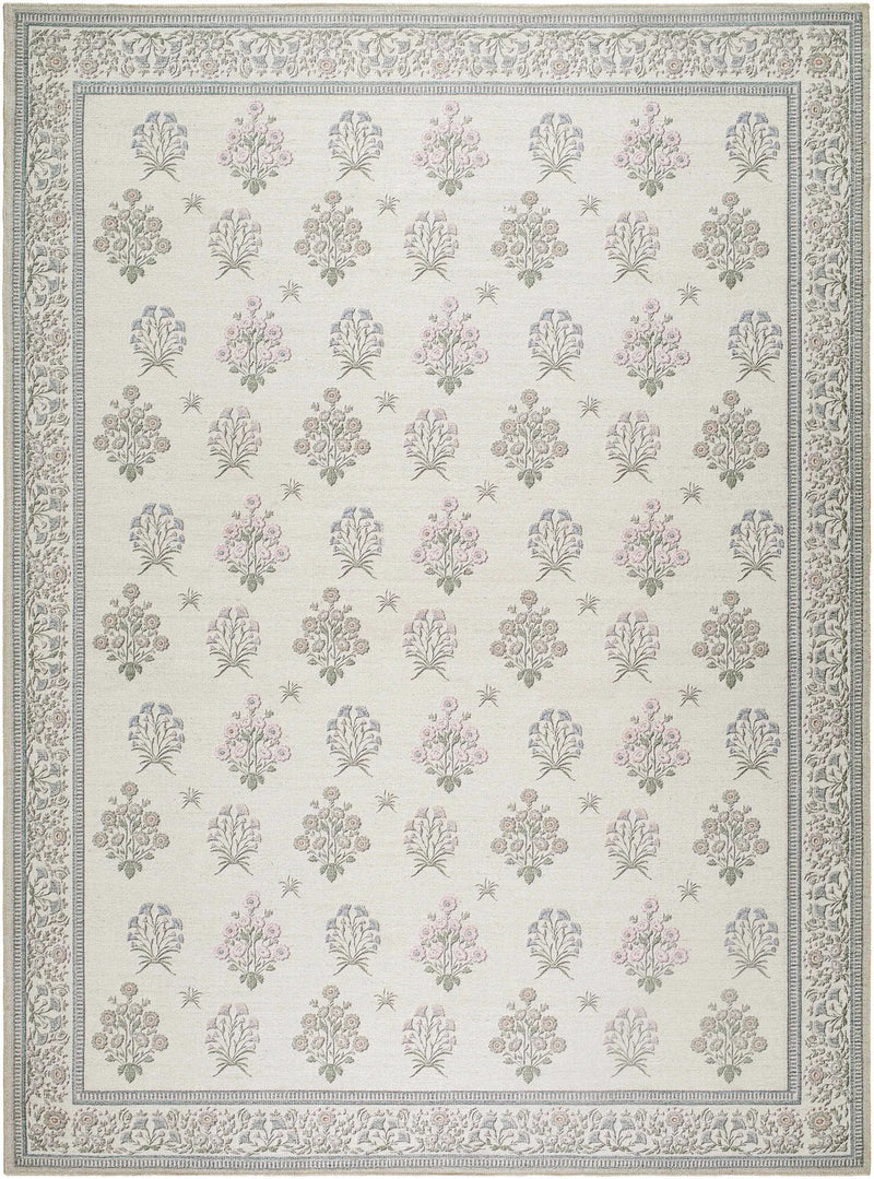 Aquene Ivory Washable Area Rug by Boutique Rugs