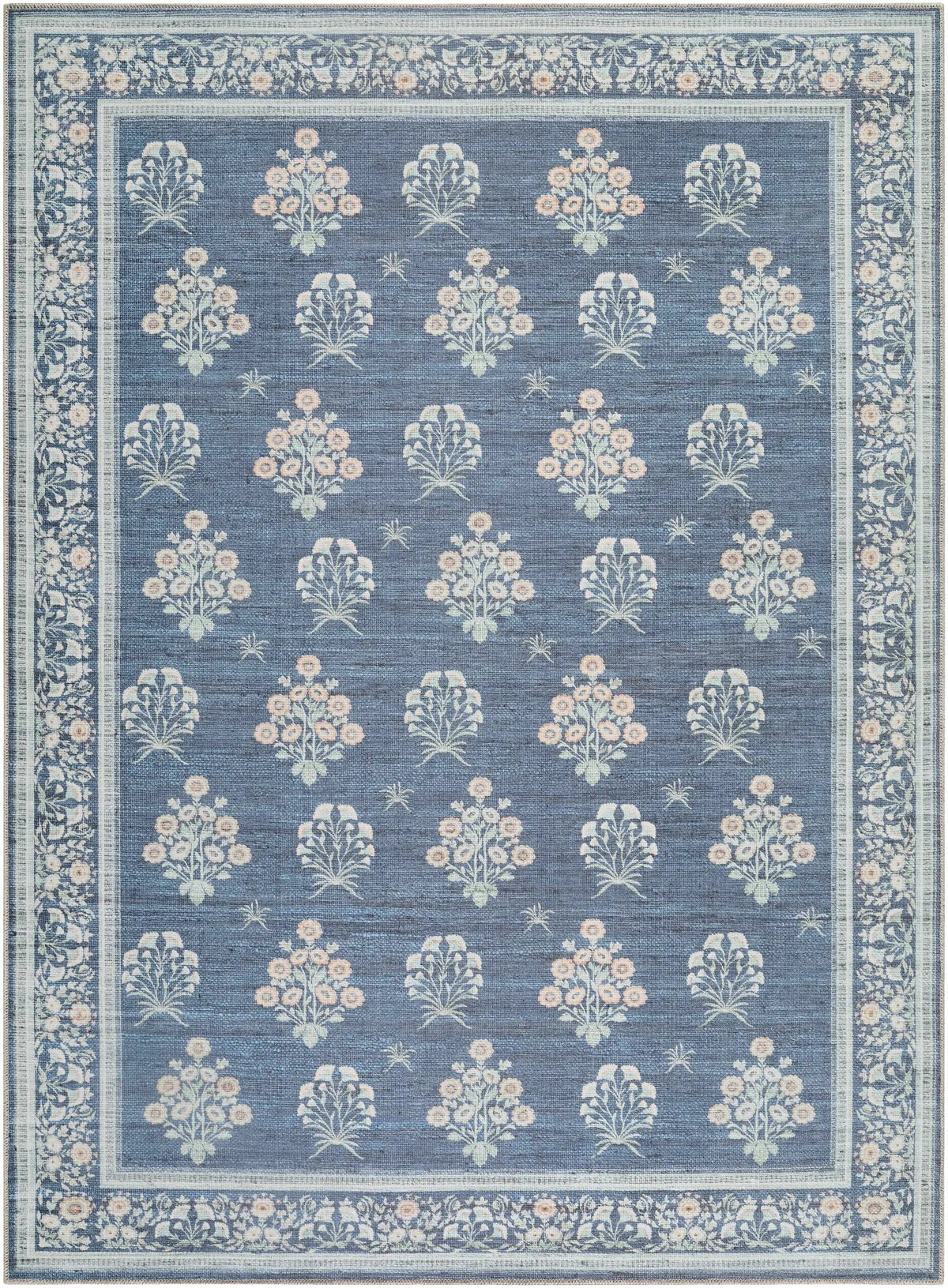 Aquene Denim Washable Area Rug, photo 21 of 21