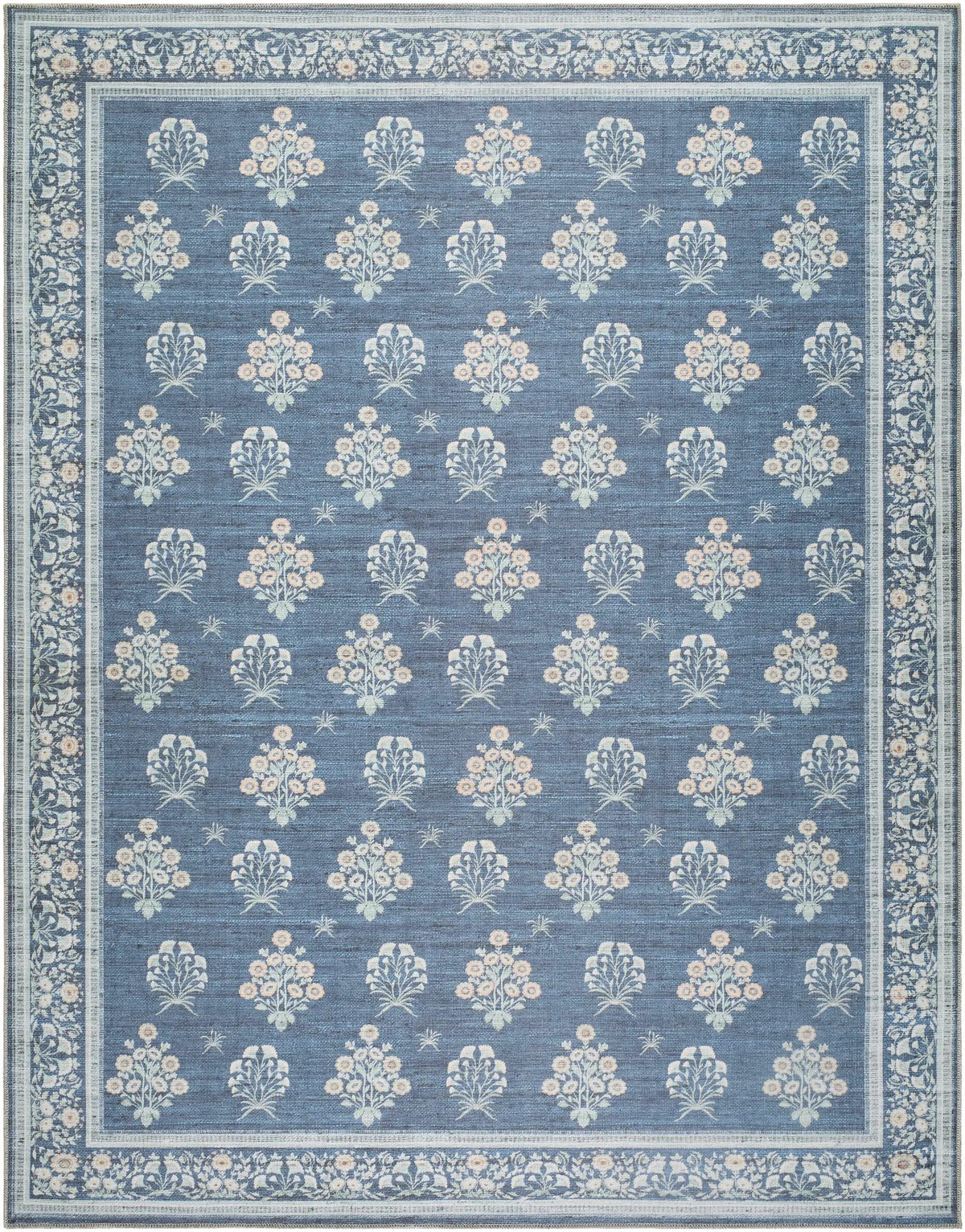 Aquene Denim Washable Area Rug, photo 11 of 21