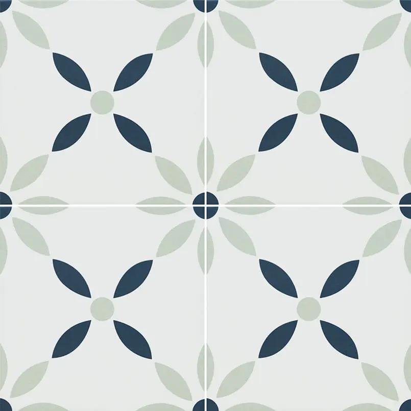 Zaria Greta Matte Porcelain Tiles 8x8 close up
