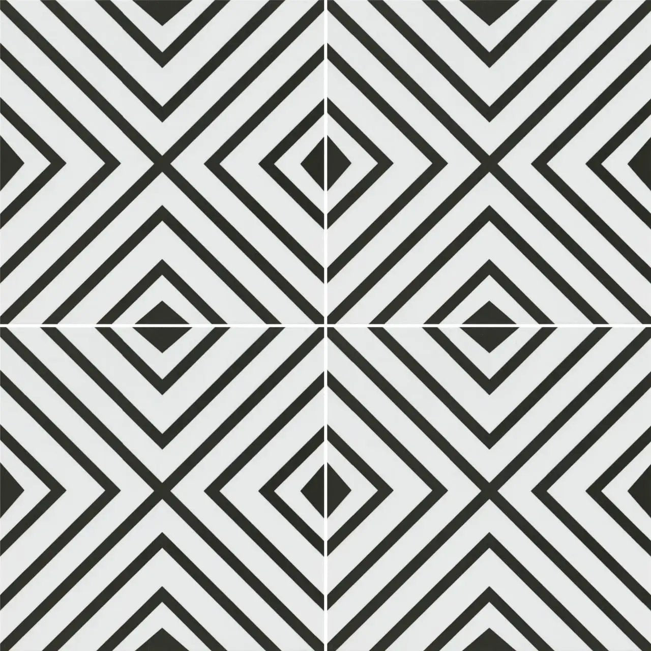 Zaria Modena Matte Porcelain Tiles 8x8 close up