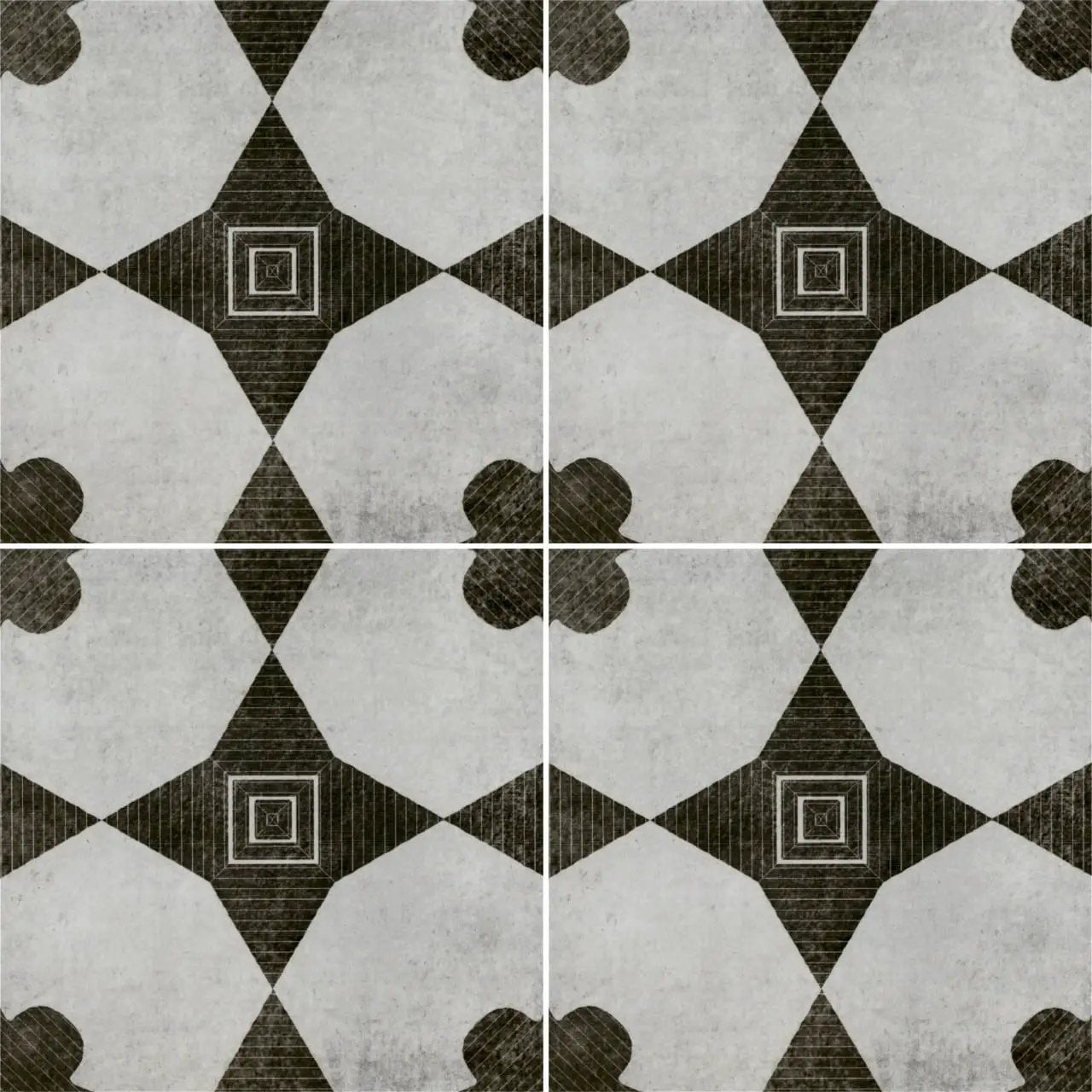 Zaria Sakura Matte Porcelain Tiles 8x8 close up