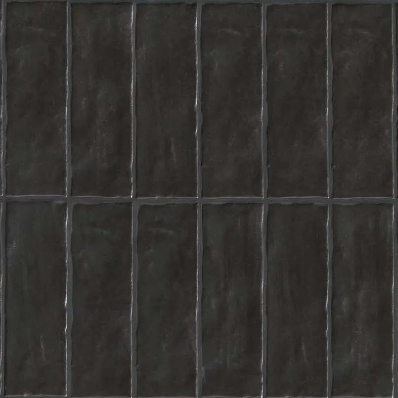 Zest Midnight Tile 4x4 Satin Ceramic Mosaics 2.5x8 by MSI Surfaces
