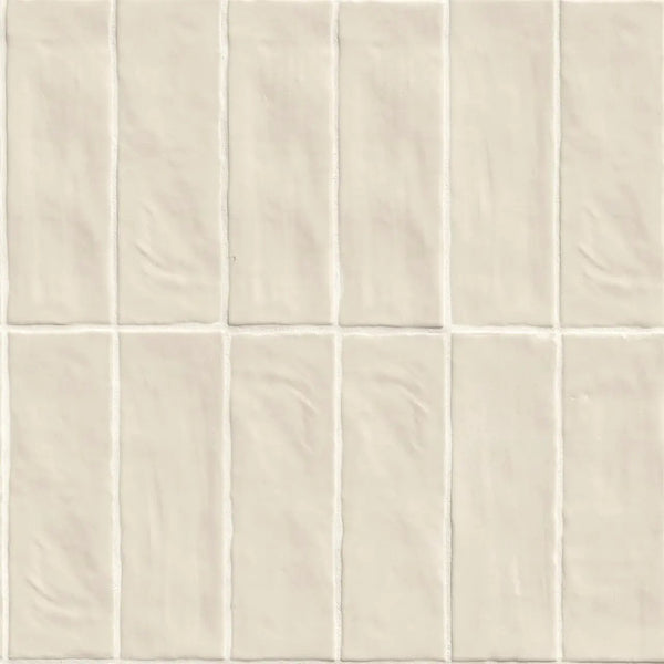 Zest Sand Tile 4x4 Satin Ceramic Mosaics 2.5x8