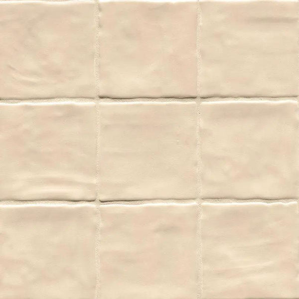 Zest Sand Tile 4x4 Satin Ceramic Mosaics