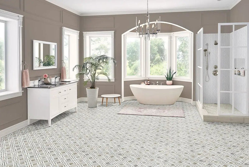 Zest Star Tile 4x4 Satin Ceramic Mosaics 2.5x8 by MSI Surfaces