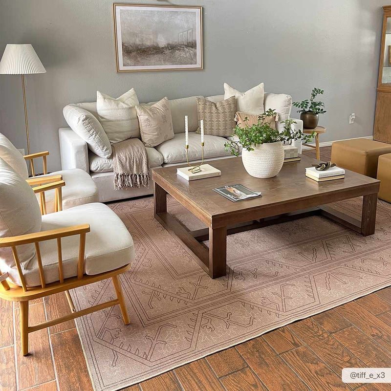 Naja Washable Area Rug - Clearance by Boutique Rugs