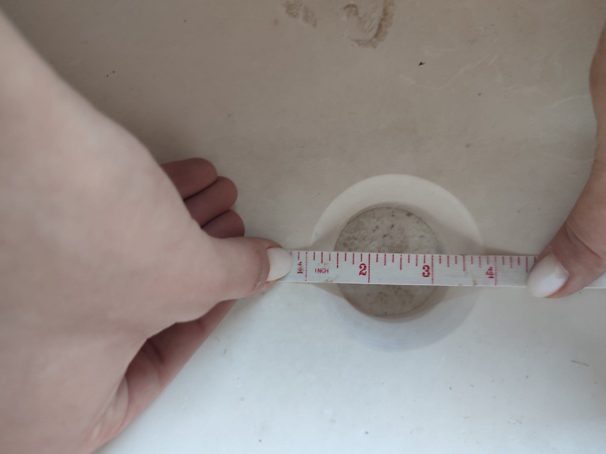 Natural Stone Round Classic Limestone Vessel Sink (D)17" (H)8" by GobekDesign