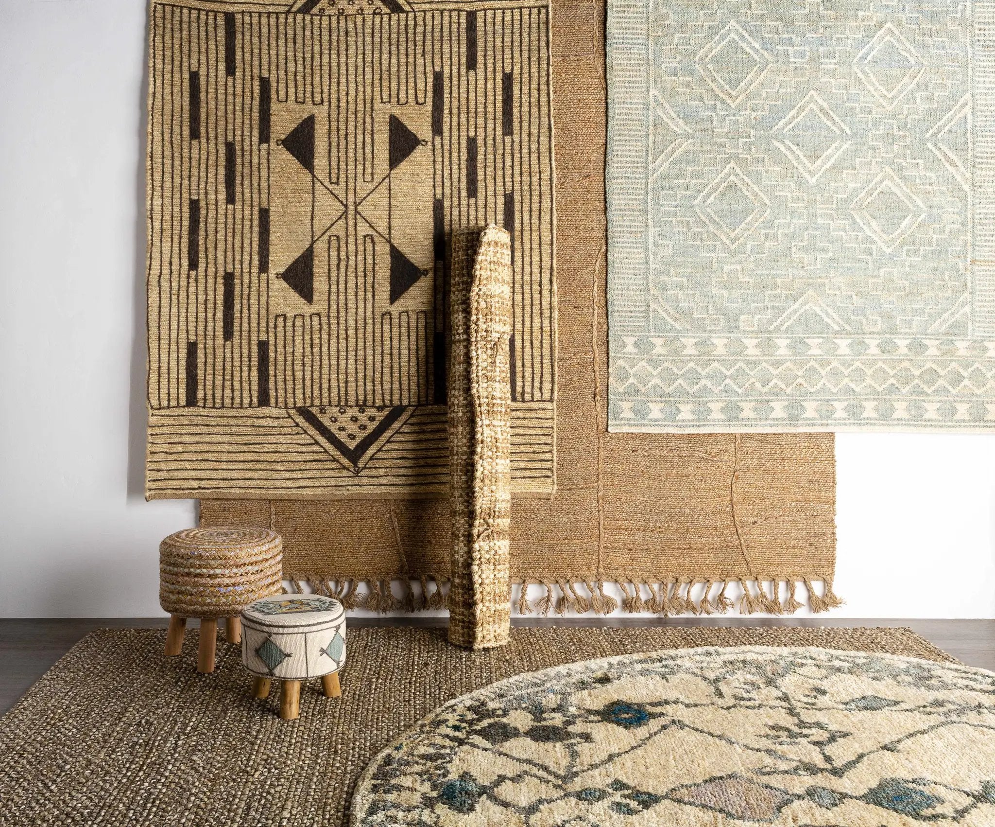 Berowra Jute Rug - Clearance by Boutique Rugs