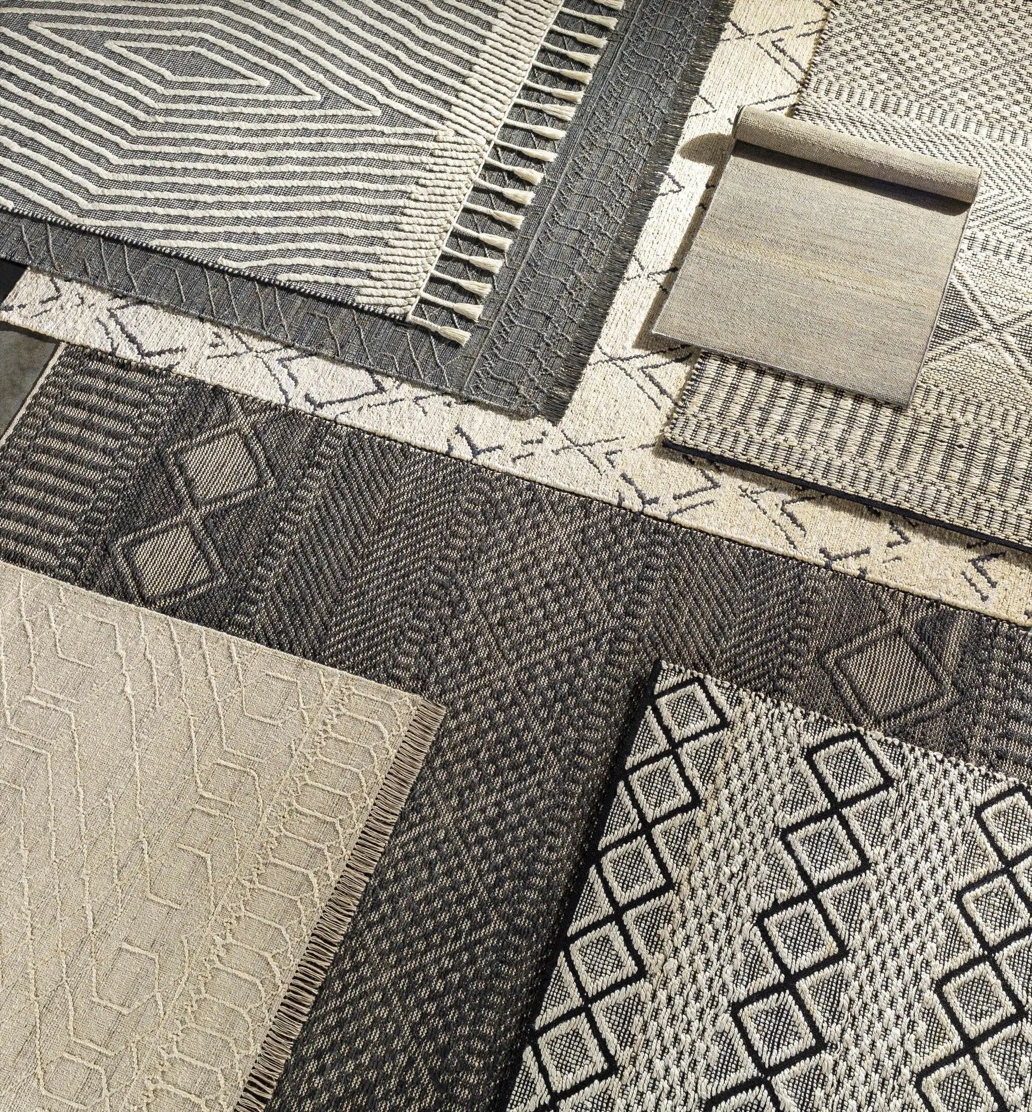 Manby Black Jute&Wool Area Carpet Area Rug - Clearance by Boutique Rugs