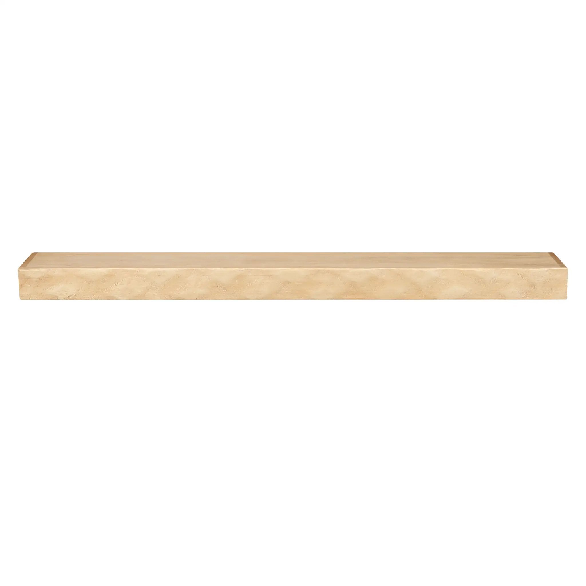 Hewn Floating Kitchen Shelf – Real Wood by Dogberrycollections