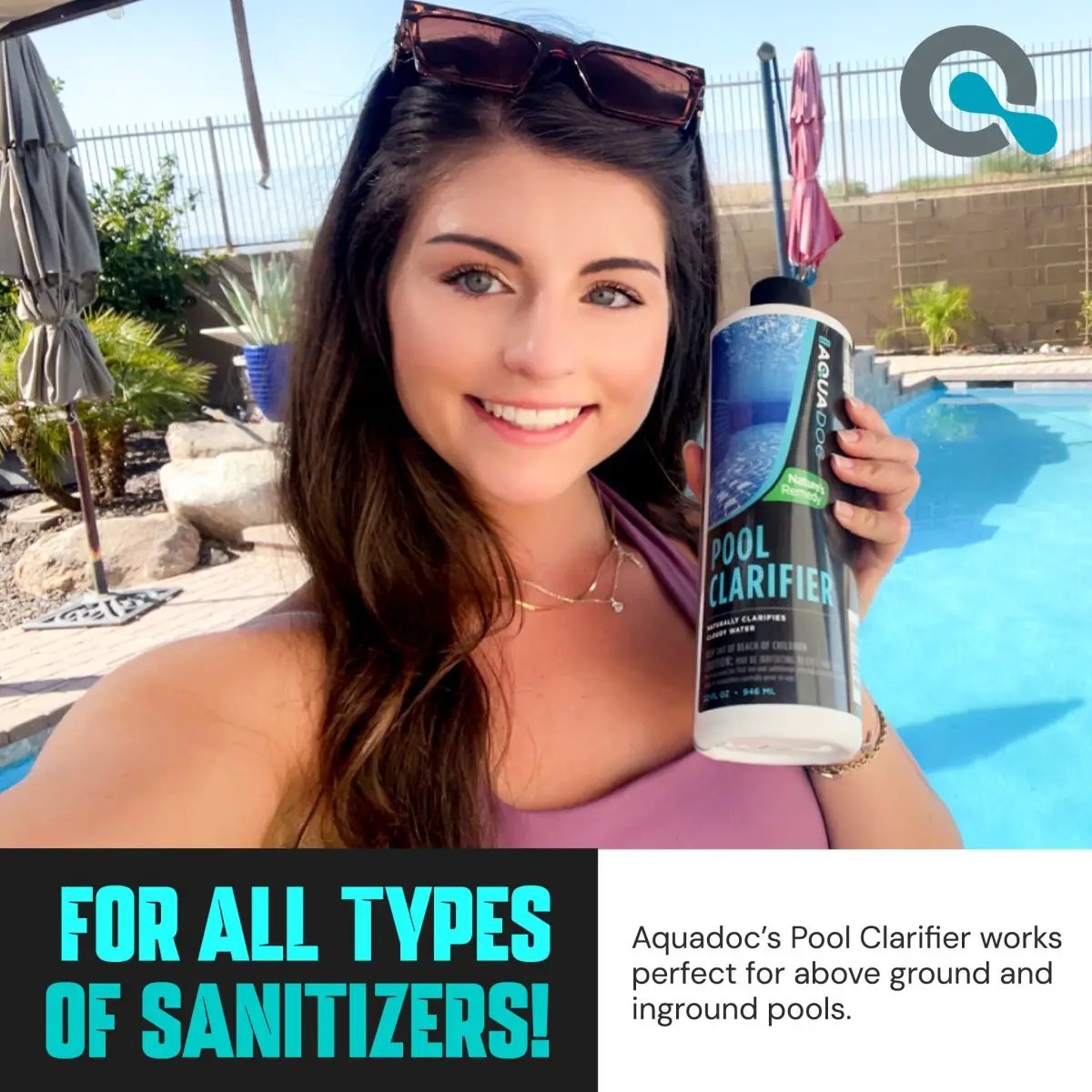 Natural Pool Clarifier by AquaDoc