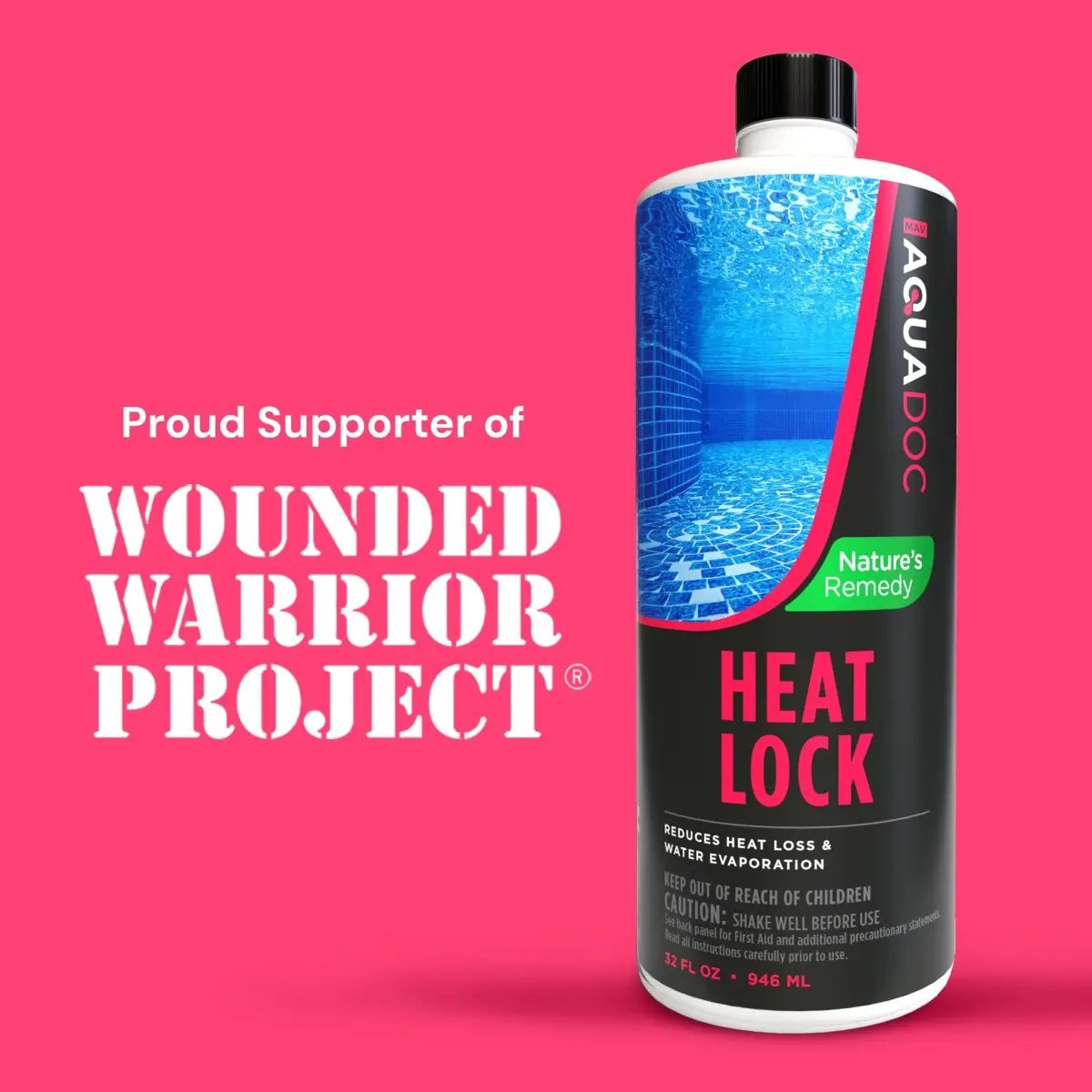 Natural Pool Heat Lock by AquaDoc